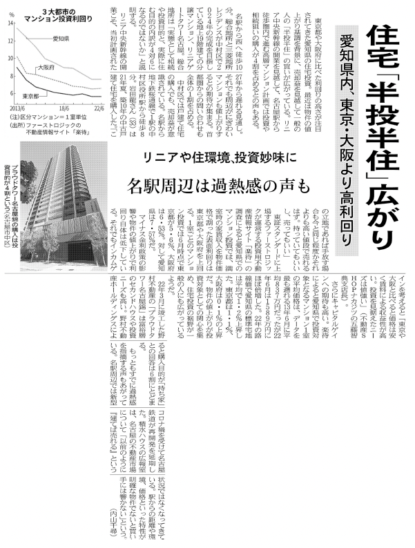 日本経済新聞電子版・日経地方経済面に掲載されました！