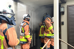 豊田市消防 ナカジツ住宅で消防訓練 ～リアルな訓練場所提供で地域