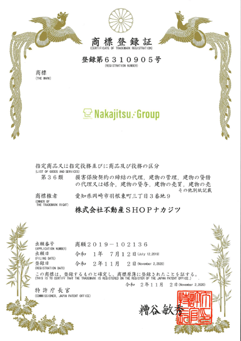 Nakajitsu…Group ロゴ